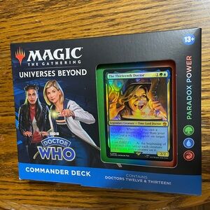 Doctor Who commander deck, 12 and 13 doctor